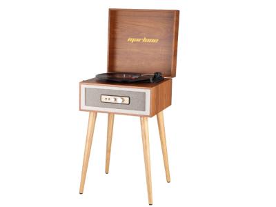 Platine vinyle Bluetooth 6 W en bois Marlone - Modèle Harlem